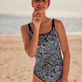 Μαγιό μαστεκτομής ολόσωμο Anita 6253 M1 Carini Care Swimsuit Anita “Zebra Love”