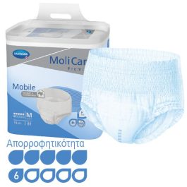 MoliCare® Premium Mobile extra plus εσώρουχο ακράτειας ημέρας 6 σταγόνες, συσκευασία 14 τεμαχίων