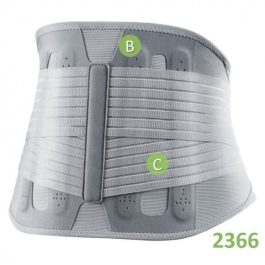 Ζώνη οσφύος με μπανέλες Lumbar Support 2366 Oppo