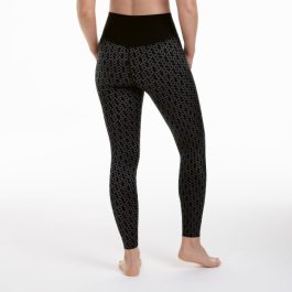 Κολάν 1676 Sports tights massage Anita Active Μαύρο/γκρι