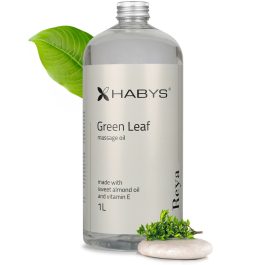 Λάδι Μασάζ Αμυγδαλέλαιο Reya Green Leaf Massage Oil 1000ml Habys