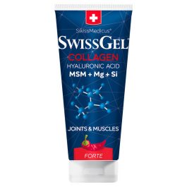 Θερμαντική γέλη 200ml Swiss Gel Collagen Forte με Θαλάσσιο Κολλαγόνο & Υαλουρονικό