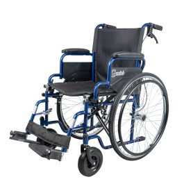 Αναπηρικό Αμαξίδιο “Gemini Blue” 43cm Μεγάλοι Τροχοί