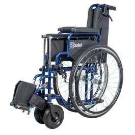 Αναπηρικό Αμαξίδιο “Gemini Blue” 43cm Μεγάλοι Τροχοί