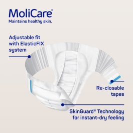 MoliCare® Premium Elastic Πάνες Νυκτός, 8 σταγόνες
