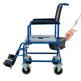 Αναπηρικό Αμαξίδιο με Δοχείο GEMINI BLUE